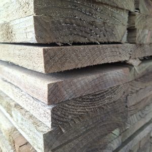 22 x 150mm Gravel Board Green Treated 4.8m