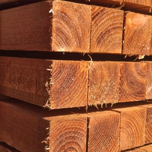 75 x 75mm Tanalised Fence Post Brown 1.8m