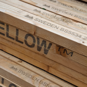 25 x 50mm Lath Stamped BS5534 Battens Treated Yellow or Blue 3.9m