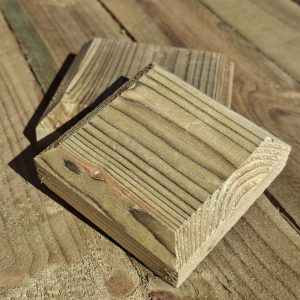 120mm Fence Post Cap Treated (for 100mm post)